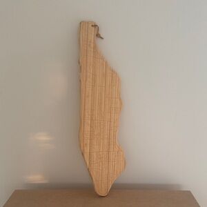 Wooden Manhattan Map Cutting Board by Totally Bamboo